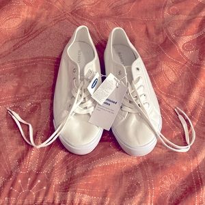 Old Navy Canvas, lace-up, shoes, Size 11.